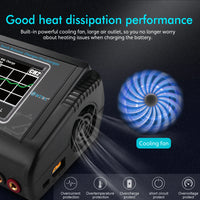 HTRC T240 DUO Lipo Charger RC Charger AC 150W DC 240W 10A Dual Channel Battery RC Model Balance Charger Discharger For RC Toys