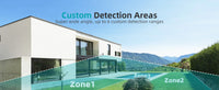 ZUMIMALL APP F5 Security Cameras Wireless Outdoor with Magnetic Mount, Battery Powered, 2.4G WiFi ,3MP Color Night Vision
