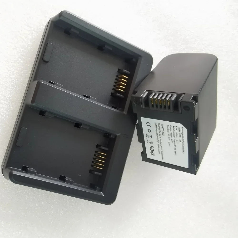 Hot sale 4500mAh V18 NPX-108 Rechargeable Battery Pack RX100 RX200 Camera Battery/Dual Charger for for Video Camcorders