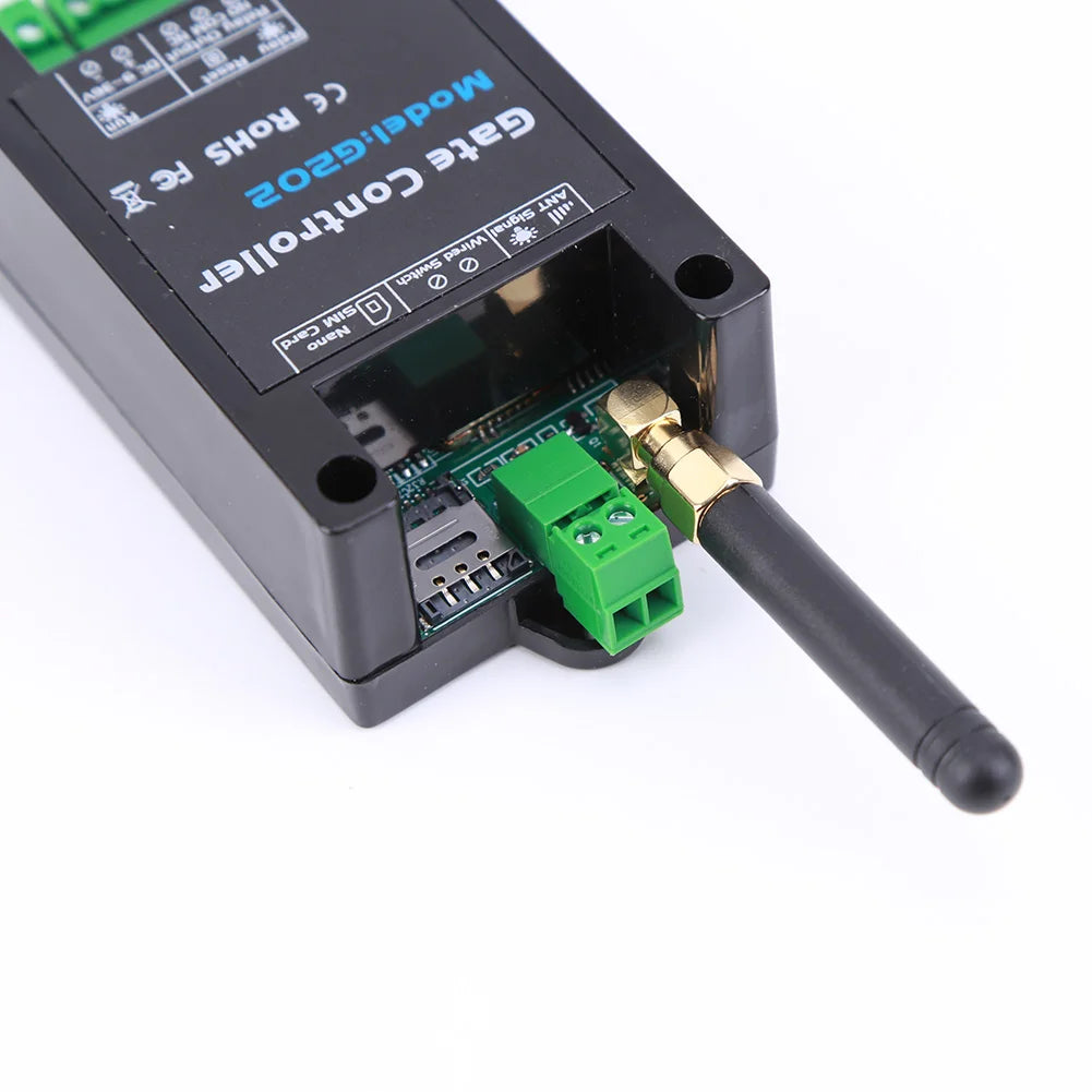 GSM 2G Remote Controller G202 Single Relay Switchs Free Call Remote Control Remote On Off Relay for Sliding Swing Garage Gate