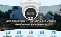 Dahua IP Camera 4MP 8MP POE IPC-HDW2449TM-S-IL IPC-HDW2849TM-S-IL WizSense Full Color Built-in Mic Quick Pick Security Home IPC