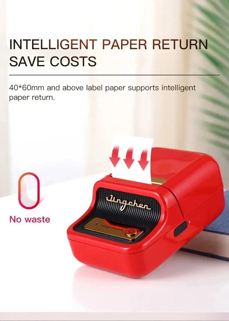 Niimbot B21 Mini Portable Printer Adhesive Label Thermal Printer Wireless Bluetooth For Sticker Labeling Machine Printer
