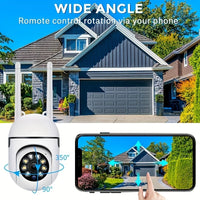 BoyKeep 1080P WiFi Bulb Surveillance Camera Color Night Vision Motion Tracking Indoor Outdoor Security Monitor Camera Y108