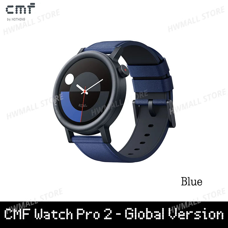 Global Version CMF by Nothing Watch Pro 2 1.32" AMOLED Bluetooth 5.3 BT Calls with AI Noise Reduction GPS cmf watch pro 2