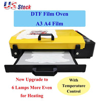 A3 A4 DTF Film Oven Heating Pads PET Film Curing Device Hot Melt Powder DTF Oven Direct To Film Printing Film Heater Hot Dryer