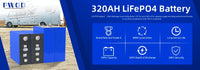 Lifepo4 Battery 320AH 3.2V Brand New 8000 Cycles Rechargeable Batteries DIY 12V 24V 48V RV EV Boat Golf Cart Yacht Van Cell Pack
