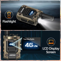 2X AI-G7 Global Network POC Radio Walkie Talkie 4G WiFi Unlimited Range Type-C Long Range Sim Card Two Way Radio for Hunting