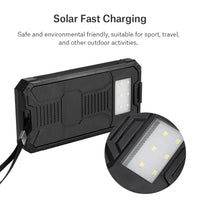 Mobile Power Bank Solar Power Bank Portable 20000mAh Fast Charging Dual USB Polar Mobile Power Bank Case DIY Kit Power Bank Case