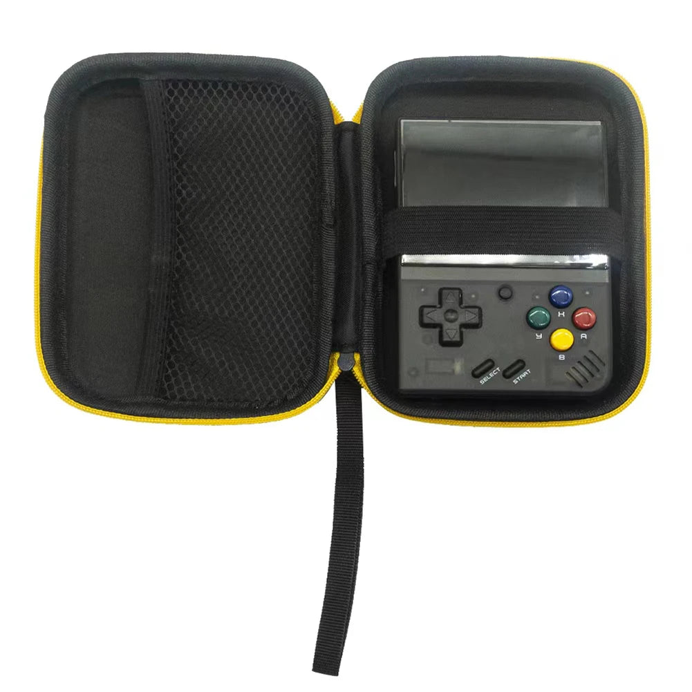 EVA Hard Case Portable Game Console Bag for Anbernic RG35XX for RG353V Handheld Game Player Black Case for Miyoo Mini Plus V3