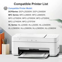 INKCLOUD TN660 Toner Cartridge Compatible for Brother TN660 TN630 DR630 HL-L2300D HL-L2360DW DCP-L2520DW MFC-L2700DW MFC-L2740DW