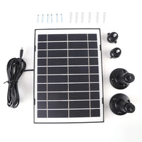 30W Solar Panel for Security Camera Micro USB/USB-C/DC5521 360°Adjustable Mount IP65 Waterproof for EufyCam/Wyze Cam