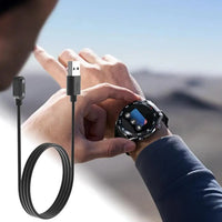 For MOTOROLA MOTO Watch100 Smartwatch Magnetic Charging Cable 100cm Charger Cord Smart Watch Charging Cable Overload Protection