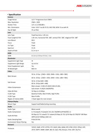 Hikvision 5MP Fisheye IP Camera DS-2CD2955G0-ISU 180° Fisheye View Built-In Mic SD Card Slot Audio and Alarm Video Surveillance