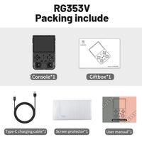 ANBERNIC RG353V RG353VS Handheld Game Console 3.5'' IPS Screen HDMI Output Android Linux OS Supports Wift Built-in 20000 Games