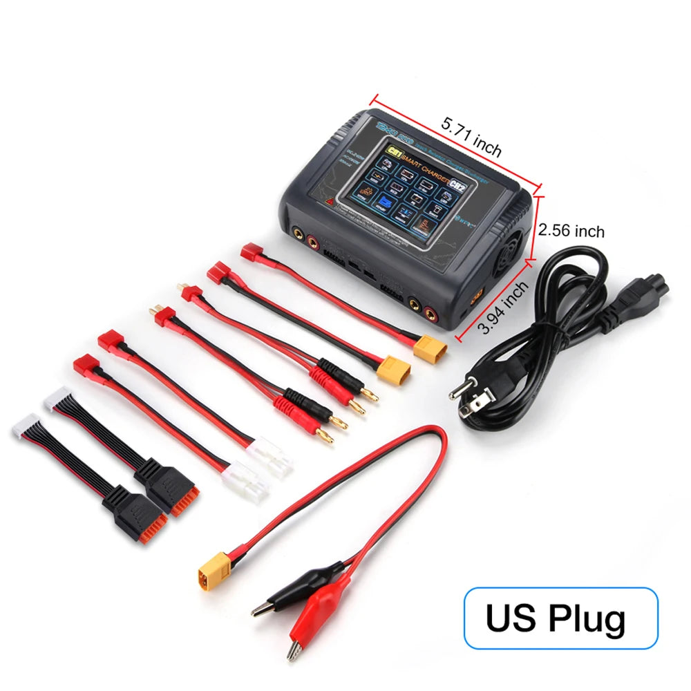 HTRC T240 DUO Lipo Charger RC Charger AC 150W DC 240W 10A Dual Channel Battery RC Model Balance Charger Discharger For RC Toys