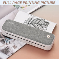 PeriPage A40 A4 Printer Wirless Printer USB Android BT Printing PDF File Webpage Contract Picture with 10 Rolls Thermal Paper