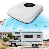 Treeligo 12V/24V Cooling RV Rooftop Air Conditioner 13500BTU Electric Parking Air AC Unit for Motorhome Truck Camper Van Caravan