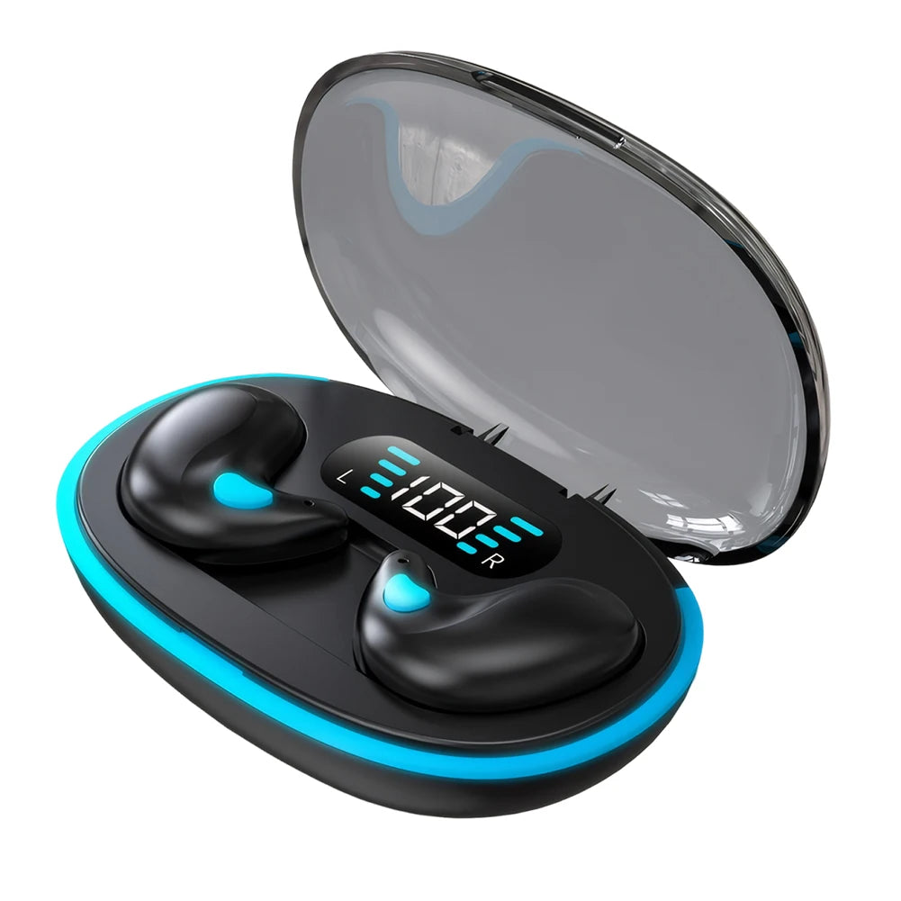 Invisible Bluetooth 5.3 Headphones Wireless Sleep Earphones HiFi Stero Noise Reduction Earbuds Sports Headsets for Xiaomi iPhone