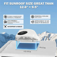 Aspligo Electric RV Roof Air Conditioner Heat and Cool 12V 24V RV Rooftop Parking AC For Truck Camper Van Caravans Motor home