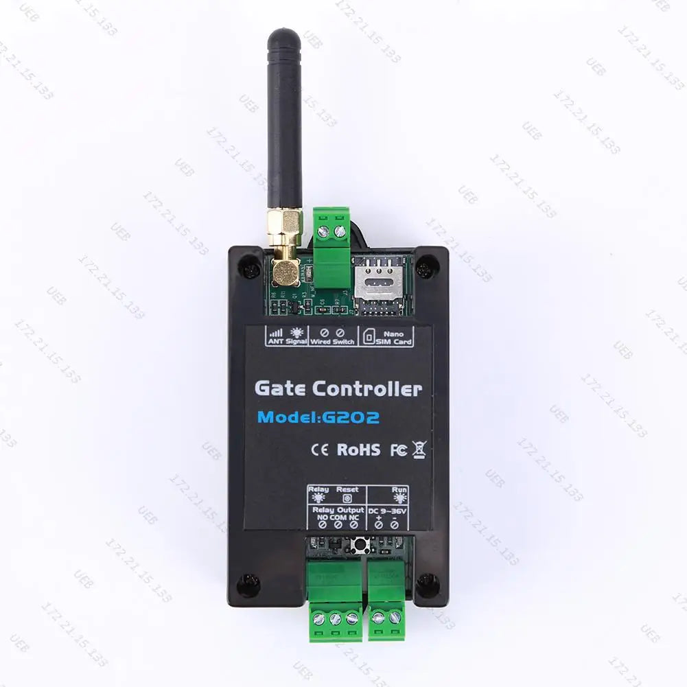 GSM 2G Remote Controller G202 Single Relay Switchs Free Call Remote Control Remote On Off Relay for Sliding Swing Garage Gate