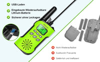 AWANFI Walkie Talkie Children, 3-12 Years, Walkie Talkie Rechargeable with Li-ion Battery, Radio Set, for Gift/Camping/Adventure