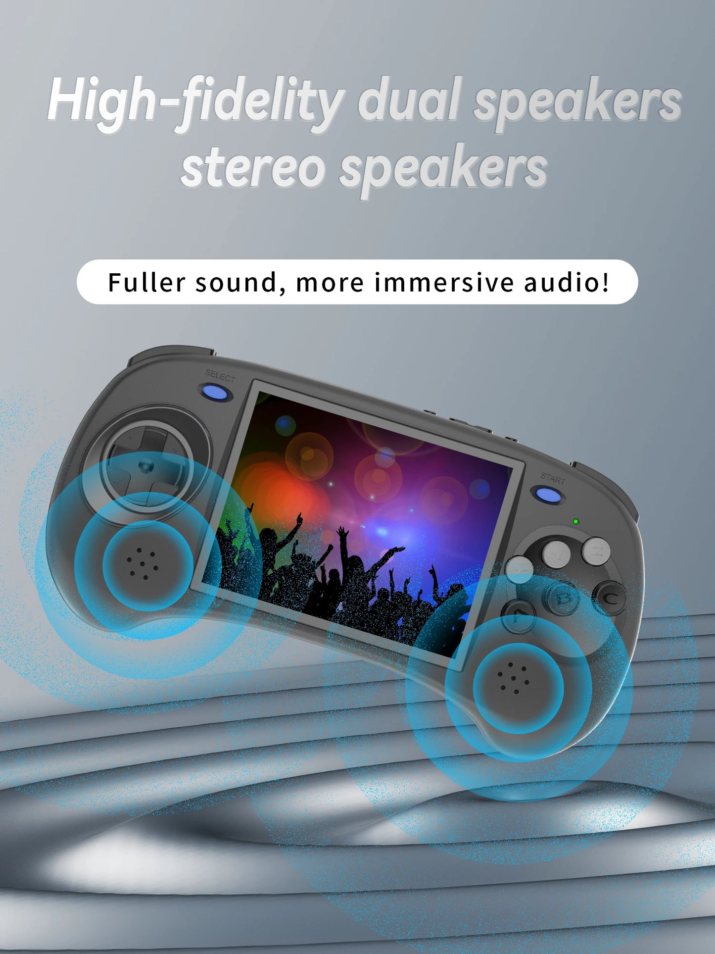 ANBERNIC RG ARC-S/RG ARC-D Retro Handheld Game Console 4.0" Six Button Design Gaming Console Support Wired Handle HD-compatible
