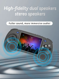 ANBERNIC RG ARC-S/RG ARC-D Retro Handheld Game Console 4.0" Six Button Design Gaming Console Support Wired Handle HD-compatible