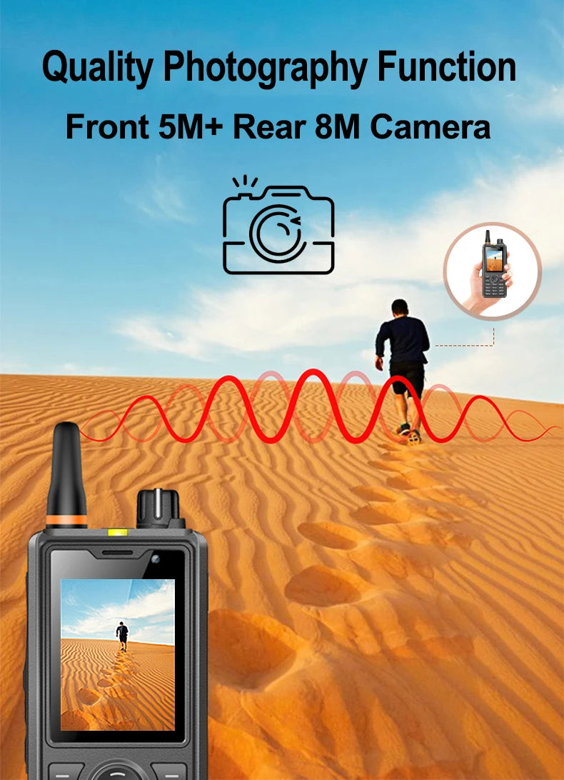 ANYSECU T60 4G Network Radio F41 Android 8.1 LTE WCDMA GSM WIFI GPS Mobile Phone work with Real-ptt Zello