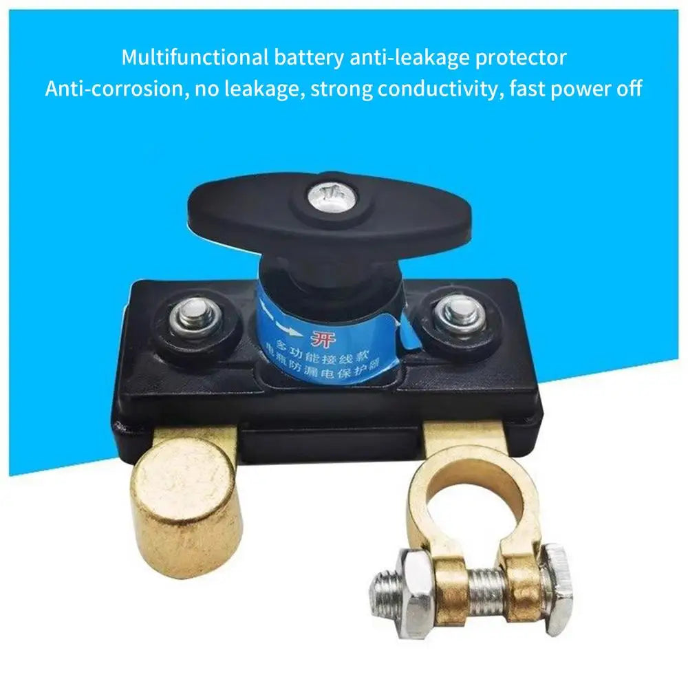 Car Battery Disconnect RV Battery Cut Off Tool 12/24V Waterproof Cut Off Disconnector For Vehicles Truck Accessories