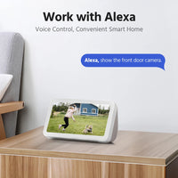 Annke 4MP solar security cameras 4CH Wireless NVR 4mm color night vision IP camera Audio 2.4G 5.8G solar wifi camera outdoor