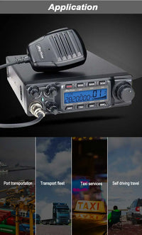 New AnyTone AT-6666 Pro 10 Meter Radio High Power 80W/50W Mobile Radio SSB(PEP)/FM/AM/PA/VOX/NRC Mode Long Range Two Way Radio