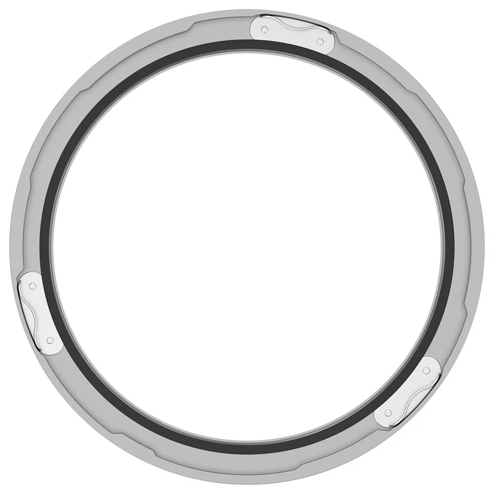 Stylish Metal Bezel Ring Replacement Case Cover for CMF by Nothing Watch Pro 2 with Tempered Glass Protector