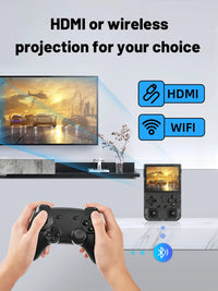 ANBERNIC RG353V RG353VS Handheld Game Console 3.5'' IPS Screen HDMI Output Android Linux OS Supports Wift Built-in 20000 Games