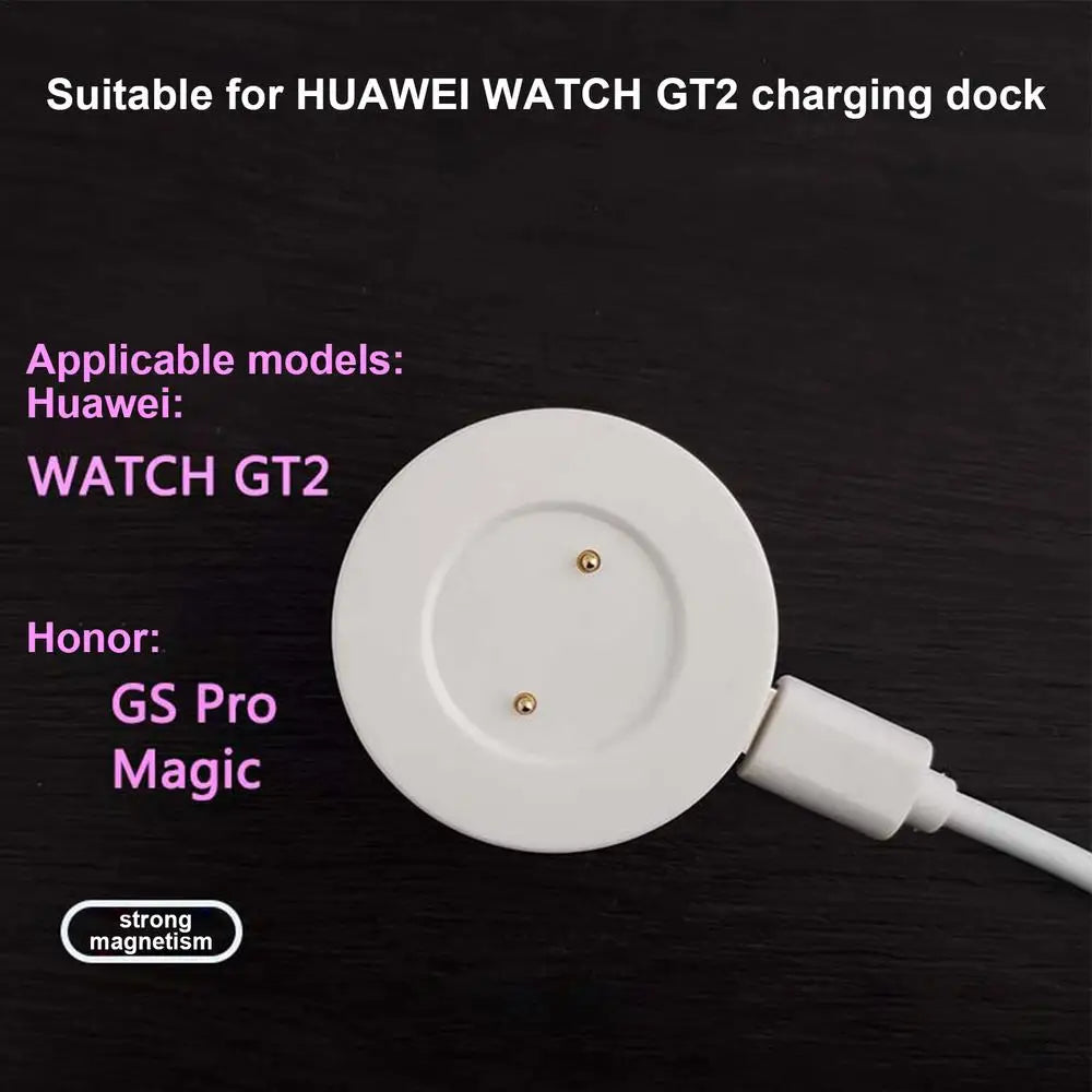 Magnet Dock Charger For Huawei Watch GT / GT2 / Honor Watch Magic 2 Wireless USB Fast Charging Cable Base Magnetic Watch Charger