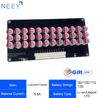 NEEY 5A Active Equalizer Balancer 3S 4S 5S 6S 7S 8S 9S 10S 11S 12S 13S 14S 15S 16S 17S Lifepo4/lipo/lto Battery Energy Capacitor
