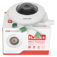 Hikvision 5MP Fisheye IP Camera DS-2CD2955G0-ISU 180° Fisheye View Built-In Mic SD Card Slot Audio and Alarm Video Surveillance