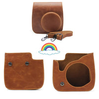 Fujifilm Instax Mini Camera Case Bag PU Leather Cover with Shoulder Strap For Instax Mini 9 Mini 8 Mini 11 Instant Film Cameras