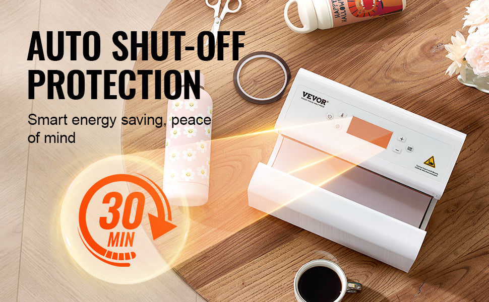 VEVOR Auto Tumbler Heat Press Machine Mug Heat Press for 11-30oz Sublimation Tumblers Heat Up Fast Even Tumbler Press with Tape