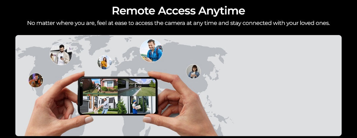 Reolink Argus 3MP PT WiFi Security Camera Outdoor Solar/Battery Powered IP Cam Wireless Pan Tilt Surveillance Cameras