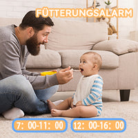 BOIFUN Baby Monitor with Camera Portable Vox Function Temperature Sensor Video 2.4 GHz Smart Standby 720p Bidirectional Voice