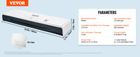 VEVOR 13-inch Laminating Machine 4 Rollers Hot & Cold Thermal Laminator Quick Warm-up Laminating Machine for Home Office School