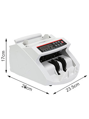 VEVOR 1000 Pcs/Min Money Counter Business Cash Register Euros Bills Fake Banknote Detector by UV and MG Function for Banks Shops