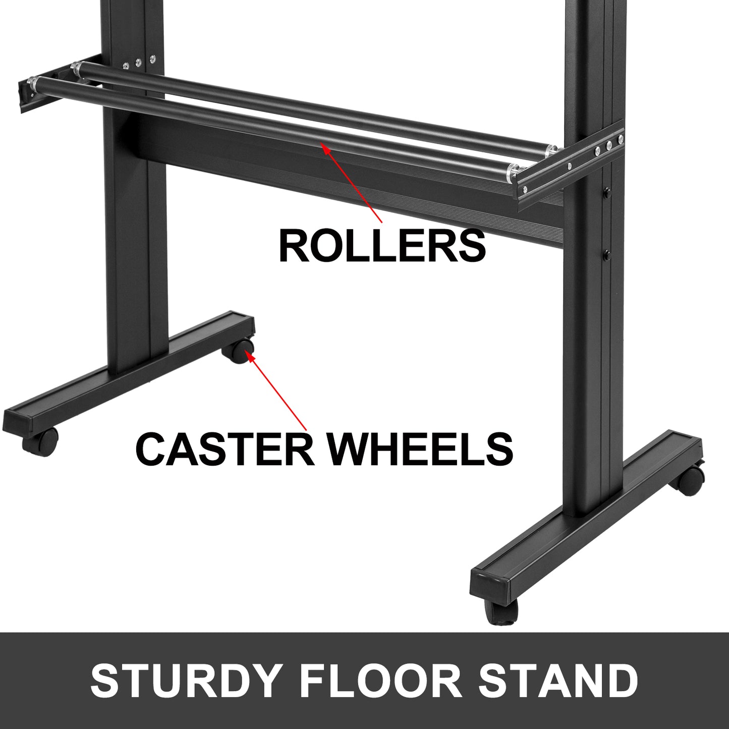 SucceBuy 28-34 Inch Vinyl Cutter Machine W/ Floor Stand Vinly Sign Cutting Plotter Starter Kits Software Adjustable Force  Speed